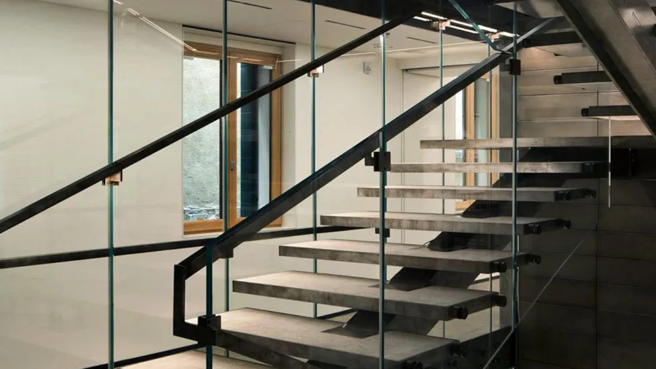 What Maintenance Tasks Are Typically Required For Modern Designs Of Stair Glass Railing?